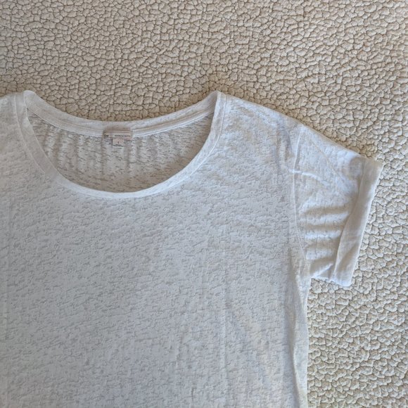 GAP sheer white tee (size S) - Picture 2 of 7